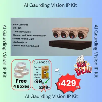 SECURE YOUR HOME WITH CCTV KIT, View more
