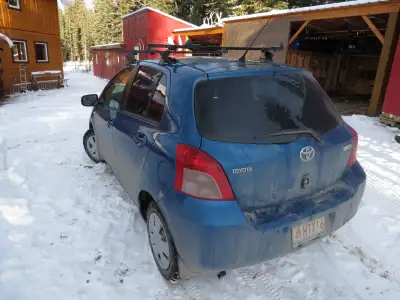 2007 Toyota Yaris, hatchback. 219000 kilometres. Very good studded winter tires ( ICE BLAZERS) plus...