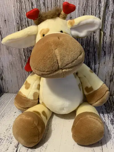 Russ Berrie GERMANY Valentines Hearts Giraffe Plush, View more