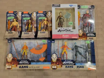 Avatar the Last Airbender Figures New in Box McFarlane Diamond, View more