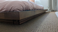 Modloft Worth King Bed Japandi Style - Imported