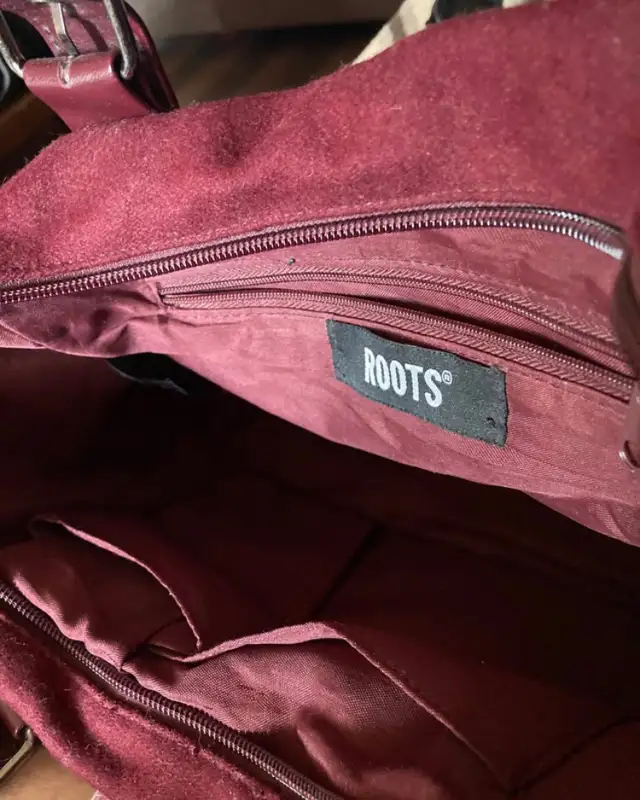 Roots Purse -Cool  Maroon in Women's - Bags & Wallets in London - Image 3