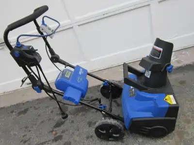 Electric snow blower, View more
