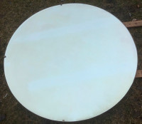 Mirror Large Round with Beveled Edge 44 Inches