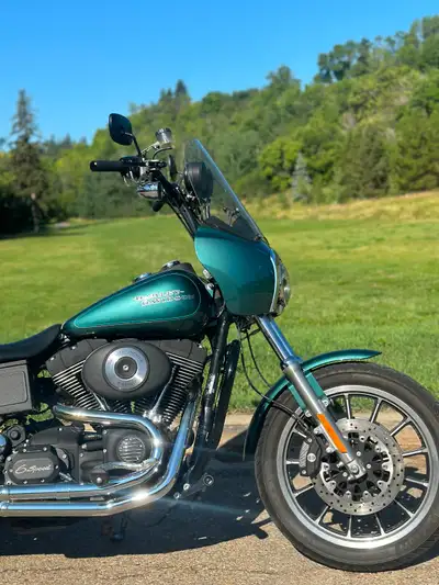 1 of 65 2002 FXDXT’s in suede green. Shipped it from Ontario. Bike is in 9.8/10 condition. Had it do...