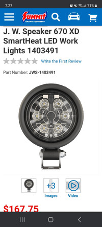 Jw speaker led work light