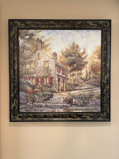 English countryside house wall art picture frame in Home Décor & Accents in Ottawa - Image 2