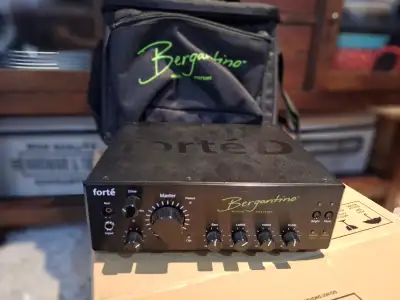 Bergantino Forte D bass amp w/ case  shipping available, View more