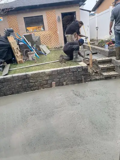 Concrete, Concrete driveway, Heated driveway, Concrete finisher,, View more