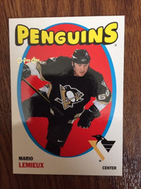 2001-02 Topps 1971-72 OPC Heritage Parallel Mario Lemieux card