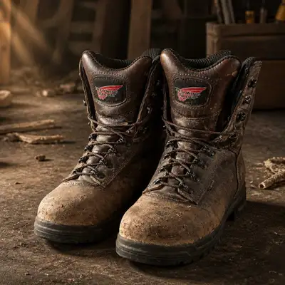 Red Wing Work Boots men's 7, View more