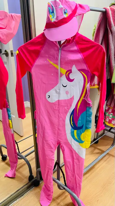Unicorn Long Sleeve Girl Swimsuit, View more