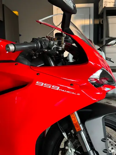 Exactly like the title states, have a red Ducati 959 Panigale. Bought this from Calgary. Second owne...