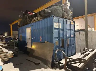 Commercial-grade, continuous-duty industrial generating set manufactured by Cummins Western Canada....