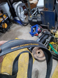 Home trainer road bike tire