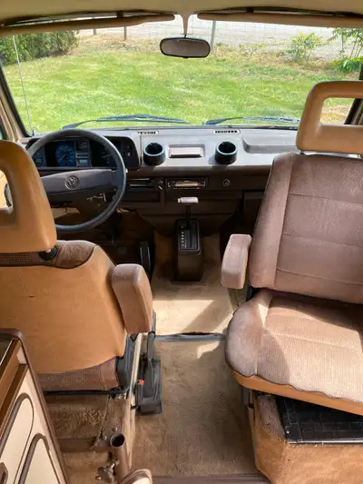 Say hello to Goldie.this is a stock van with the 2.1 water boxer engine with a 3 speed automatic tha...