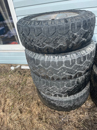 20” tires on rims 