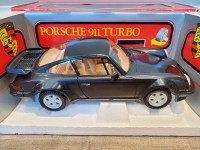 1:16 Diecast Tonka Polistil Porsche 911 930 Turbo Coupe Black