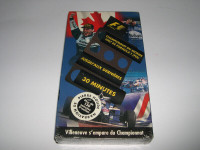 Jacques Villeneuve Championnat 1997 de F1 cassette VHS neuve