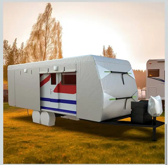 RV Cover 24–27FT Heavy Duty Waterproof + Tire Covers in RV & Camper Parts & Accessories in Burnaby/New Westminster - Image 8