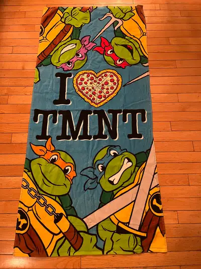 Retro TMNT Teenage Mutant Ninja Turtles Beach Shower Towel, View more