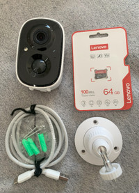 LongPlus Wireless Outdoor Security Camera, Battery Powered WiFi