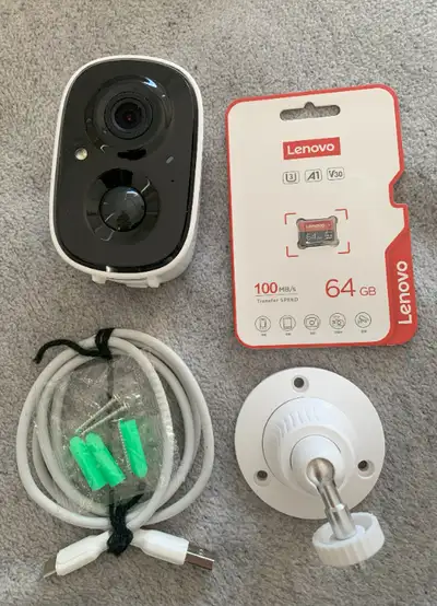 LongPlus Wireless Outdoor Security Camera, Battery Powered WiFi, View more
