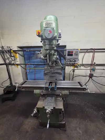 *** Machine Shop Clearance Sale *** Heavy‑Duty Vertical Milling Machines *** - Bridgeport‑style mill...