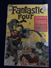 Fantastic Four #2: 1st Skrulls Appearance!
