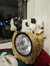 NEW SOLAR COW ORNAMENT