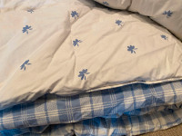 QUEEN FEATHER Comforter Duvet COTTON