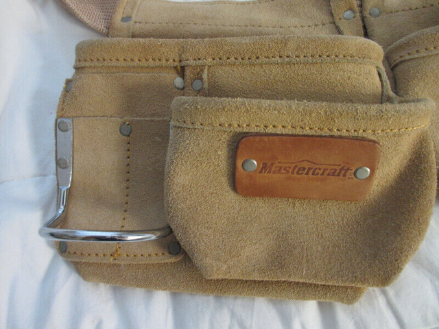 Like new, Mastercraft Suede tool belt $20 pick up in Timmins in Other in Timmins - Image 2
