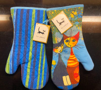 Gifts for Cats Lover/People - Oven Mitts, Mugs, Mikasa Spoons