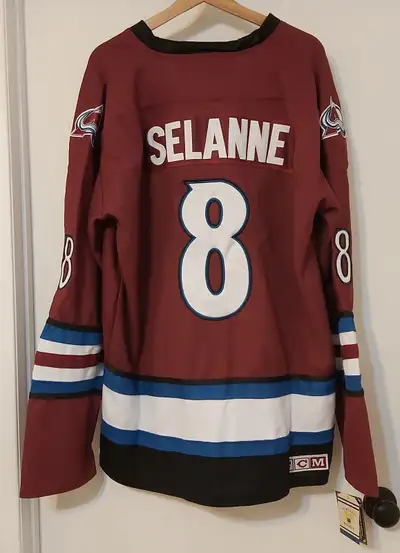 Colorado Avalanche Teemu Selanne Jersey Extra Large $70 Firm, View more