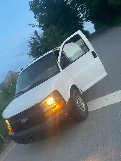 Selling a 2015 Chevy Savana express Has a couple dents on the side door and rear passenger fender Ru...
