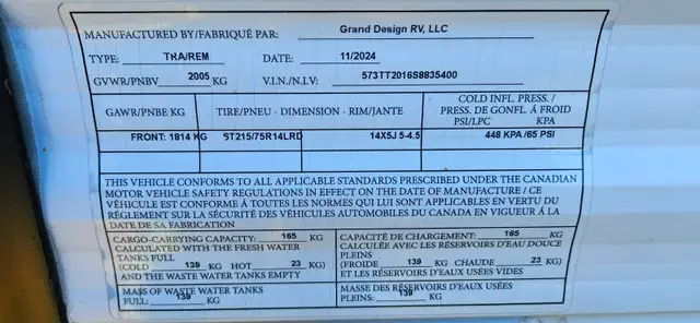 4-Season Grand Design Transcend ONE 151B in Travel Trailers & Campers in Campbell River - Image 10