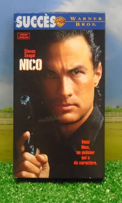 Cassette Vidéo VHS...De ma collection..."Nico"...Steven Seagal...Action...1 h 39 mins...Couleur...Me...