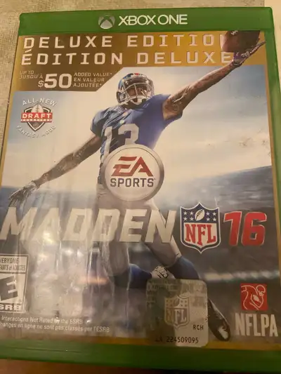 Madden 16 deluxe , View more