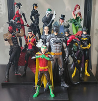 Kotubukiya Artfx+ New 52 Bat Family + Villians