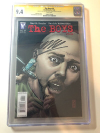 The Boys #4 comic CGC 9.4 $99 OBO Signed by Ennis