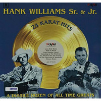 HANK WILLIAMS SR and JR Vinyl album - 2 LP Set NM / NM