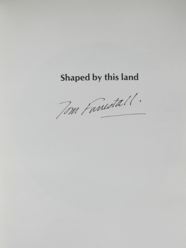 SHAPED BY THIS LAND by Tom Forrestall & Alden Nowlan – 1976 Sign in Other in City of Halifax - Image 2