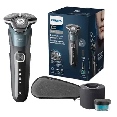 Brand new. Electric Shaver with Cable-free Quick Clean Pod, S5882/50 Engineered for precision and cu...