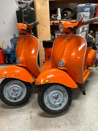 Two 1973 Vespa 90’s for sale TWINS