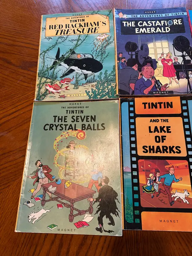 Tintin Books, Vintage 1970s in Comics & Graphic Novels in Kingston - Image 3