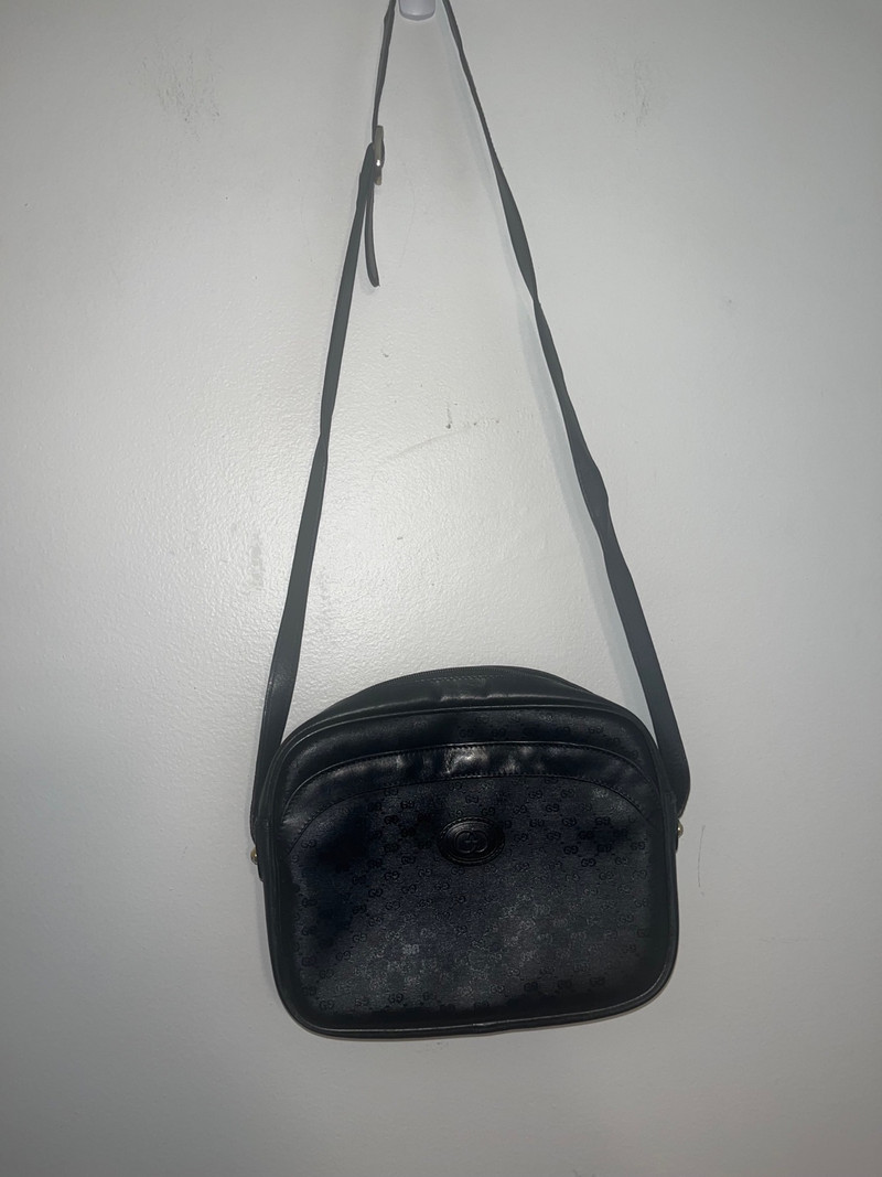 Gucci 1980s Authentic vintage monogram leather crossbody bag Women's Bags & Wallets Ottawa