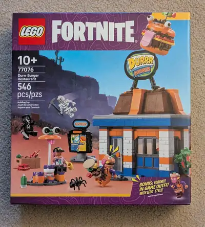 BNIB Lego Fortnite Durrr Burger Restaurant 77076, View more