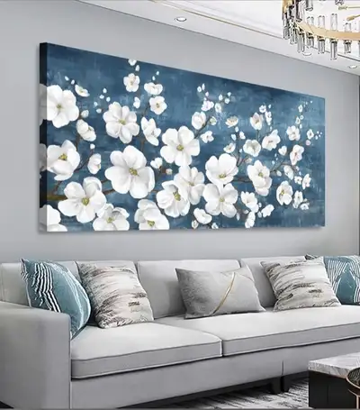 New Large 2ftx4ft Flower Canvas Wall Art, View more
