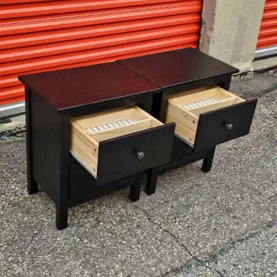Delivery Available: Hemnes Nightstands, View more
