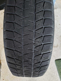 BLIZZAK 235/ 65 / 17 Winter Tires + Steel Rims (four tires/rims)